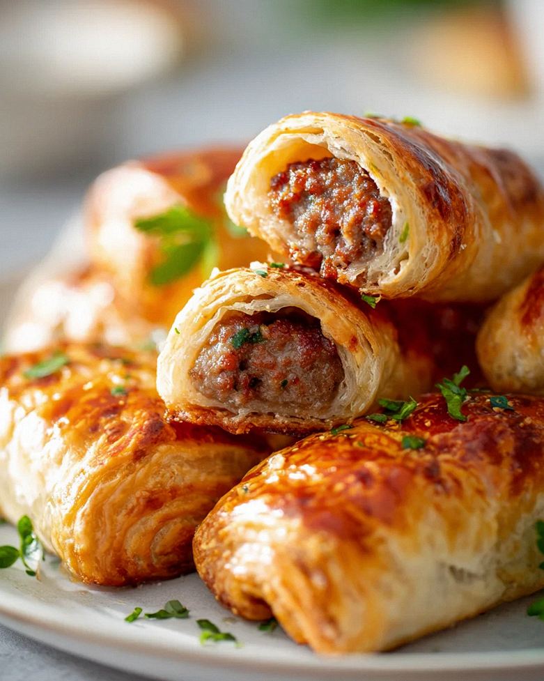 Blitzschnelle Wurst-Röllchen: Dein Party-Appetizer-Hit!