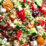 Couscous-Salat mit Feta