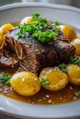 Deutscher Rinderbraten: Zart & Saftig mit Kartoffeln