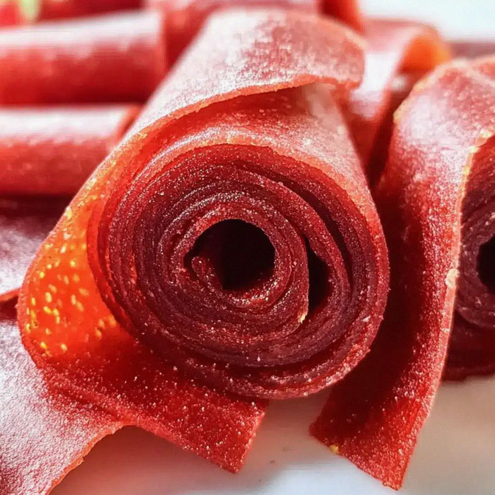 Erdbeere Frucht Roll-Ups ganz einfach selbst gemacht – Schritt 2