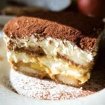 Fruchtiger Apfel Tiramisu ohne Ei - gelingsicheres und einfaches Rezept