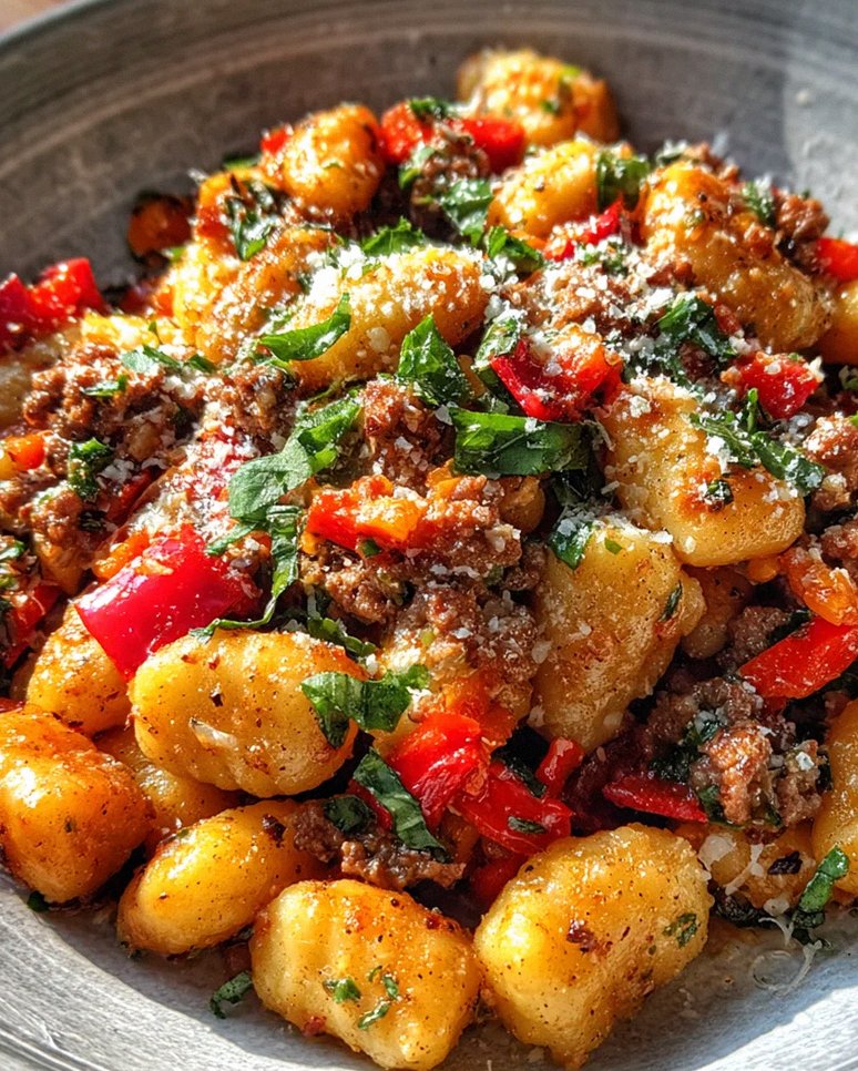 Gnocchi Pfanne