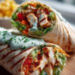 Hähnchen Wraps: Schnell, gesund & perfekt für unterwegs!