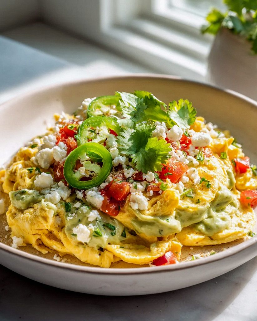 Herzhaftes Mexikanisches Frühstück: Enchilada Rührei Bowl