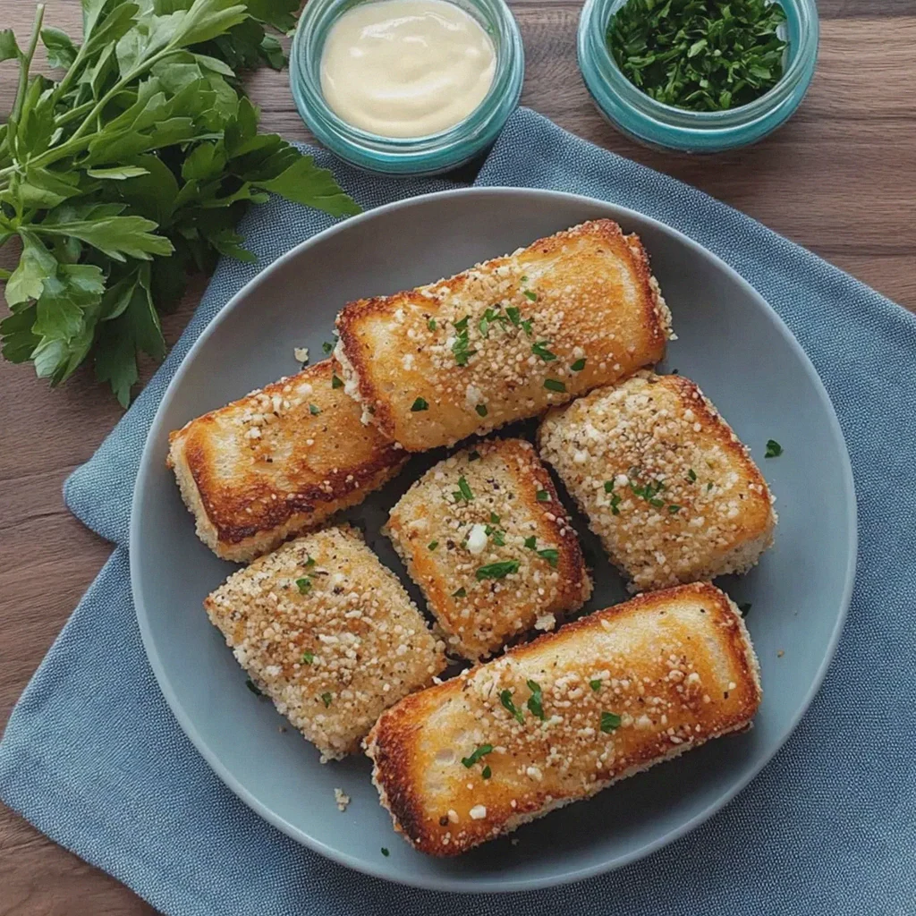 Käse Putenschinken Rolle knusprig zubereiten