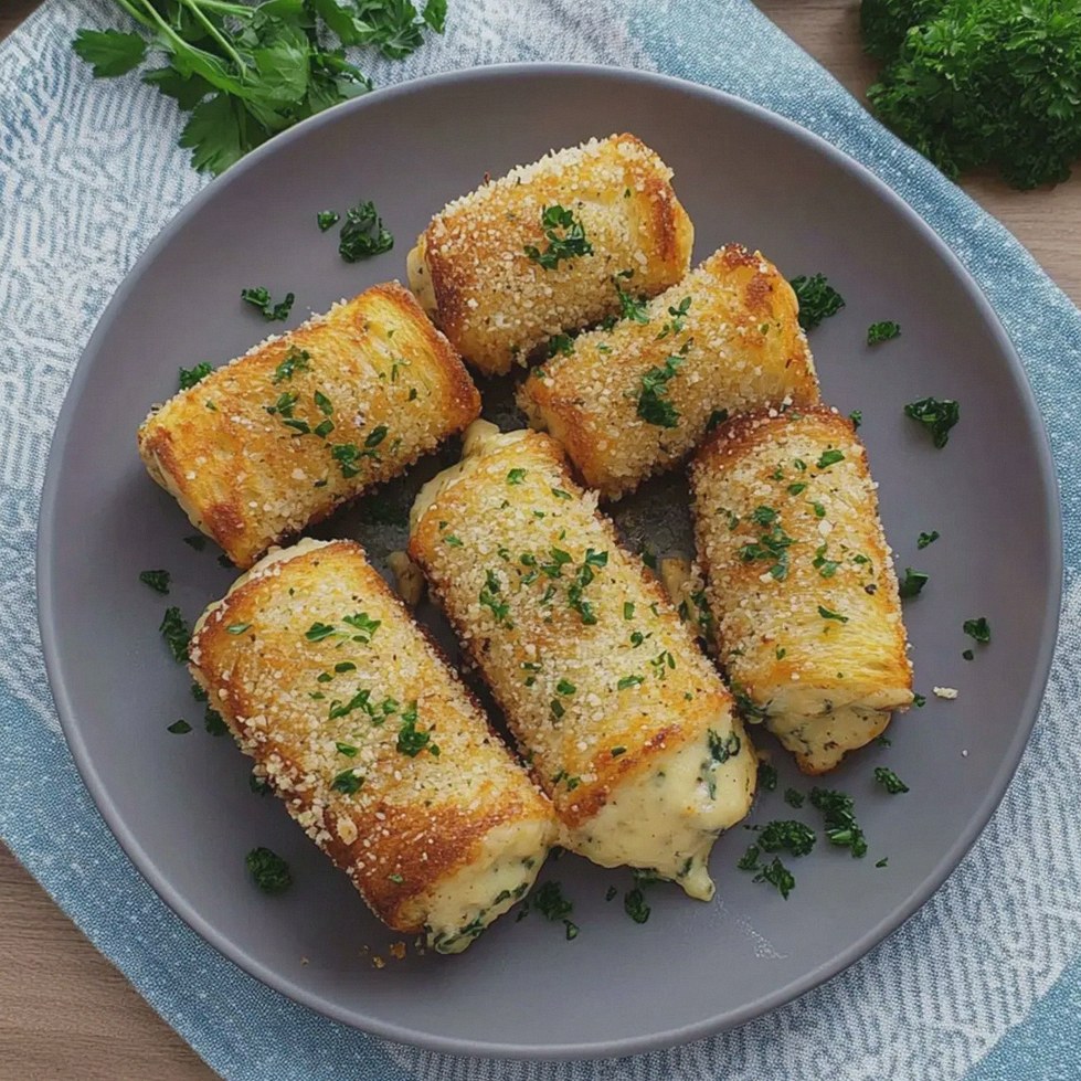 Käse Putenschinken Rolle knusprig zubereiten – Schritt 1