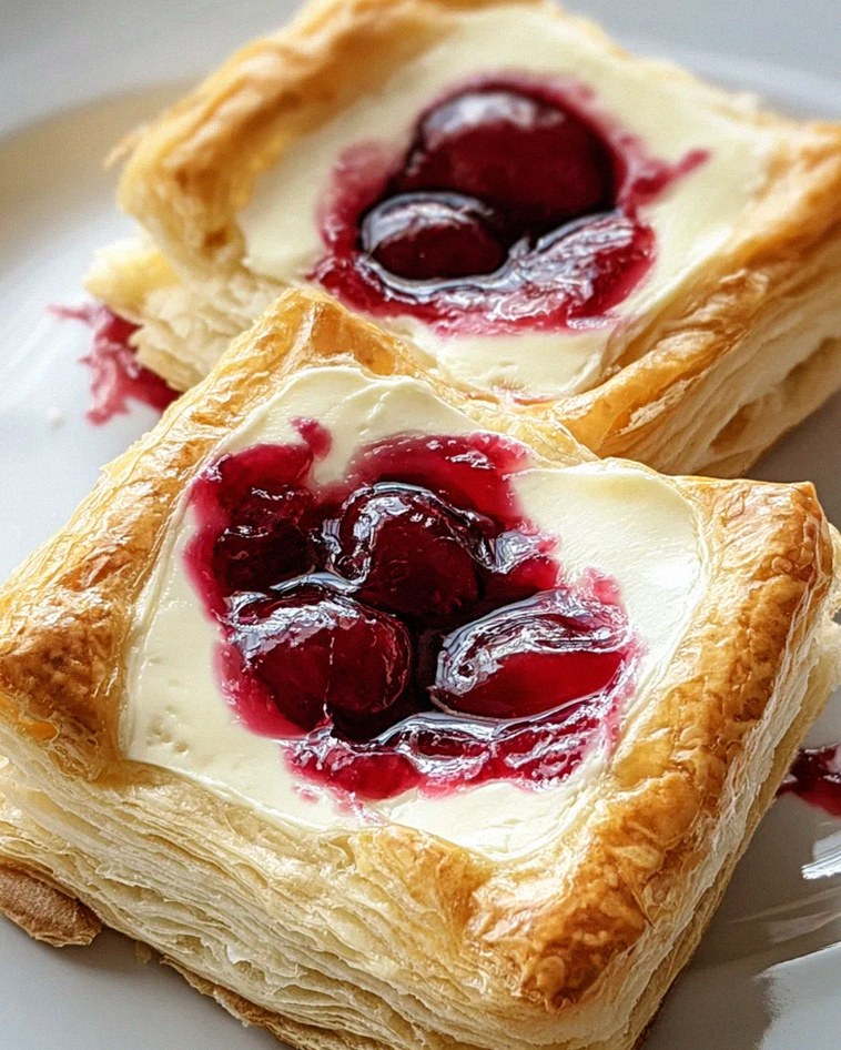 Kirsche Frischkäse Danish