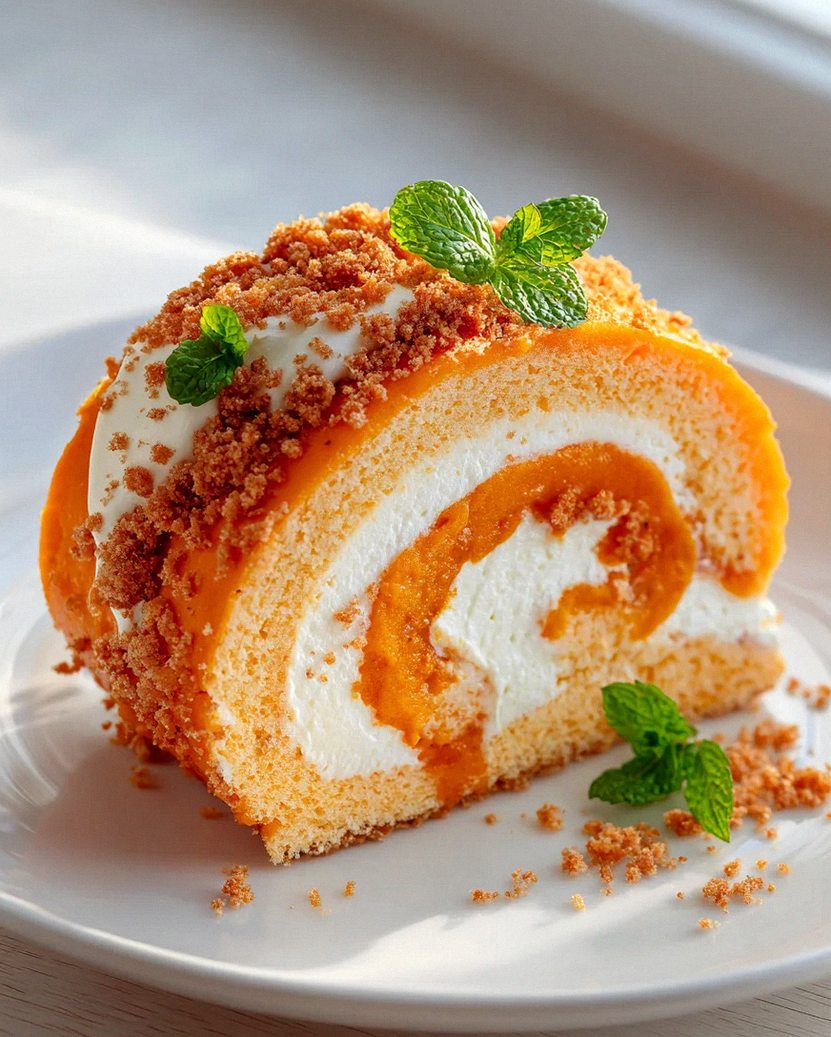 Köstliche Pumpkin Swirl Cheesecake Roll – Dein Herbst-Highlight! – Schritt 2