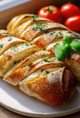 Köstliches Fächerbaguette