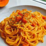 Kürbis Pasta mit Feta: Einfach, cremig & unwiderstehlich köstlich