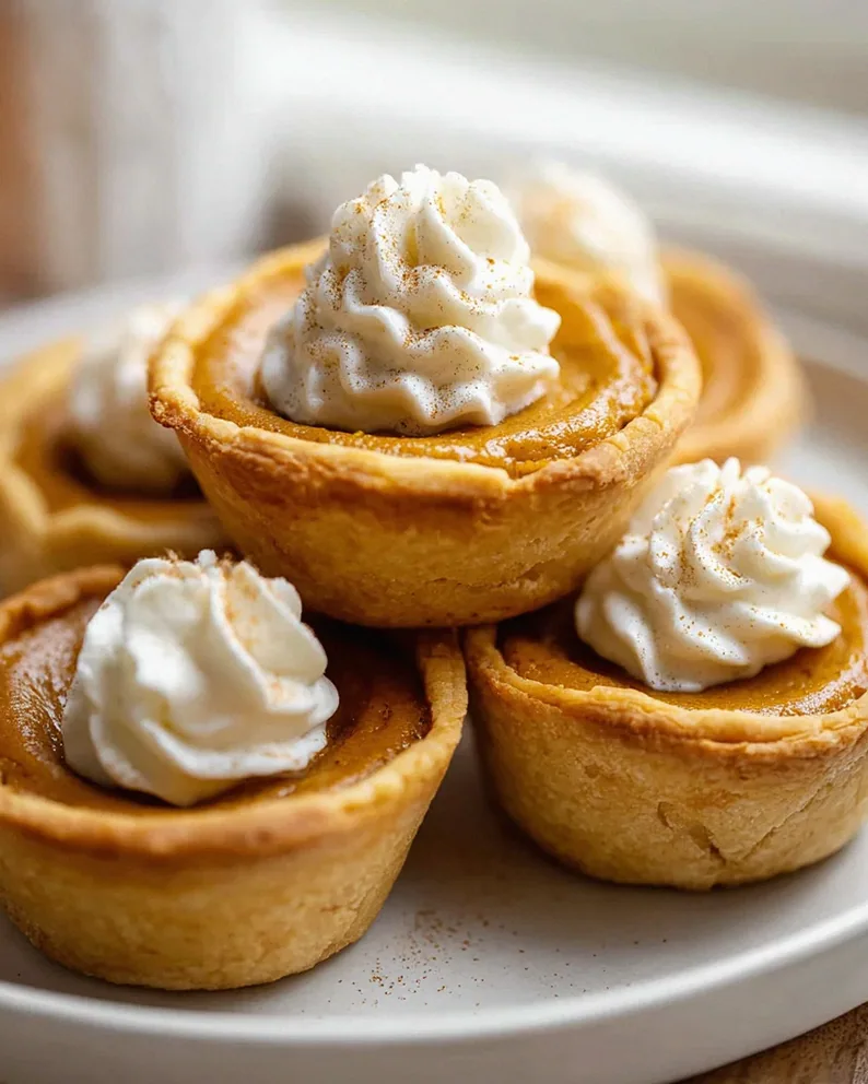 Leckere Mini Pumpkin Pies – Perfekt für den Herbst!