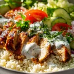 Low Carb Döner Bowl mit Blumenkohlreis – schnell & lecker!
