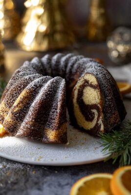 Marmor Lebkuchen Gugelhupf: Winterlicher Weihnachtsgenuss!