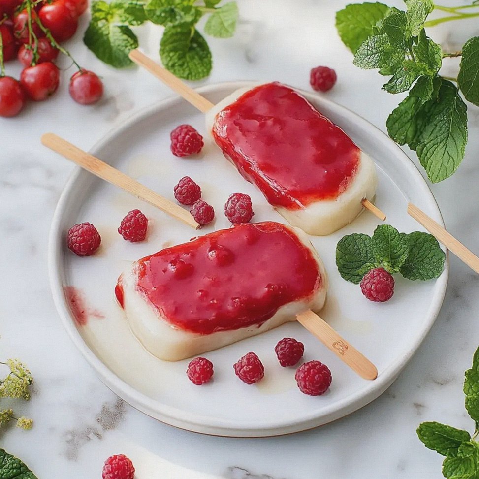 Mini Eis am Stiel Silikonform für sommerliche Snacks – Schritt 1