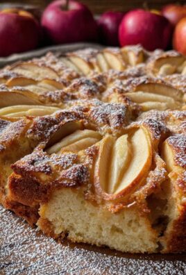 Omas versunkener Apfelkuchen