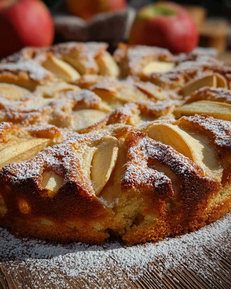 Omas versunkener Apfelkuchen – Schritt 1