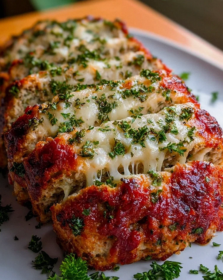 Parmesan Chicken Meatloaf