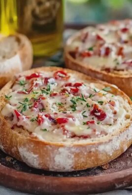 Pizzabrötchen mit Schmand einfach selbst gemacht