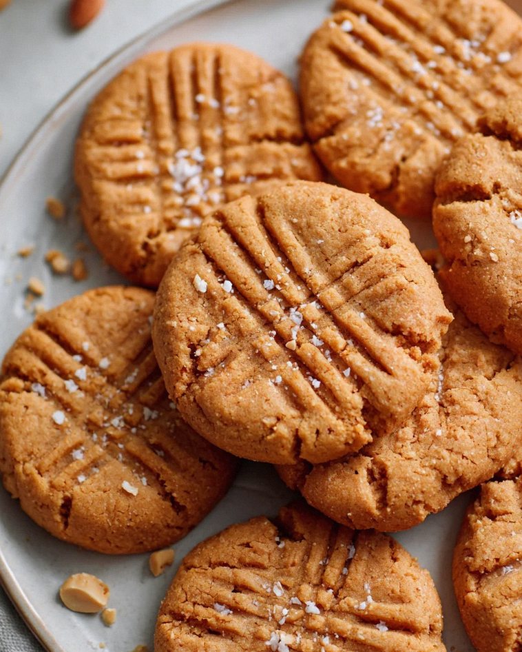 Saftige Erdnussbutter Cookies mit Gabelmuster – Dein neues Lieblingsrezept