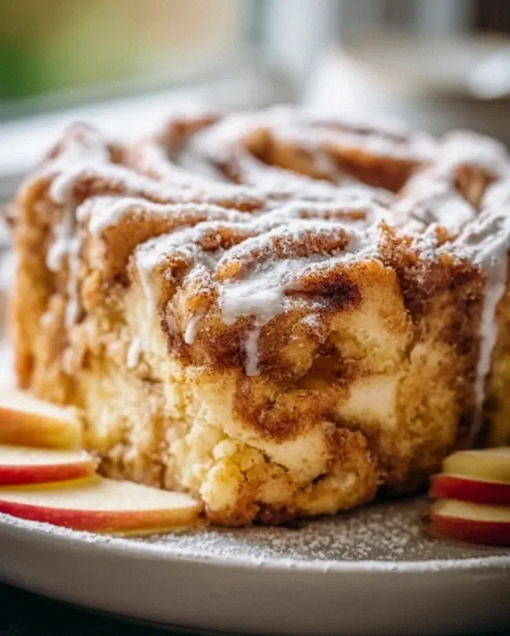 Saftiger Zimtschnecken Apfelkuchen – Dein Backglück!