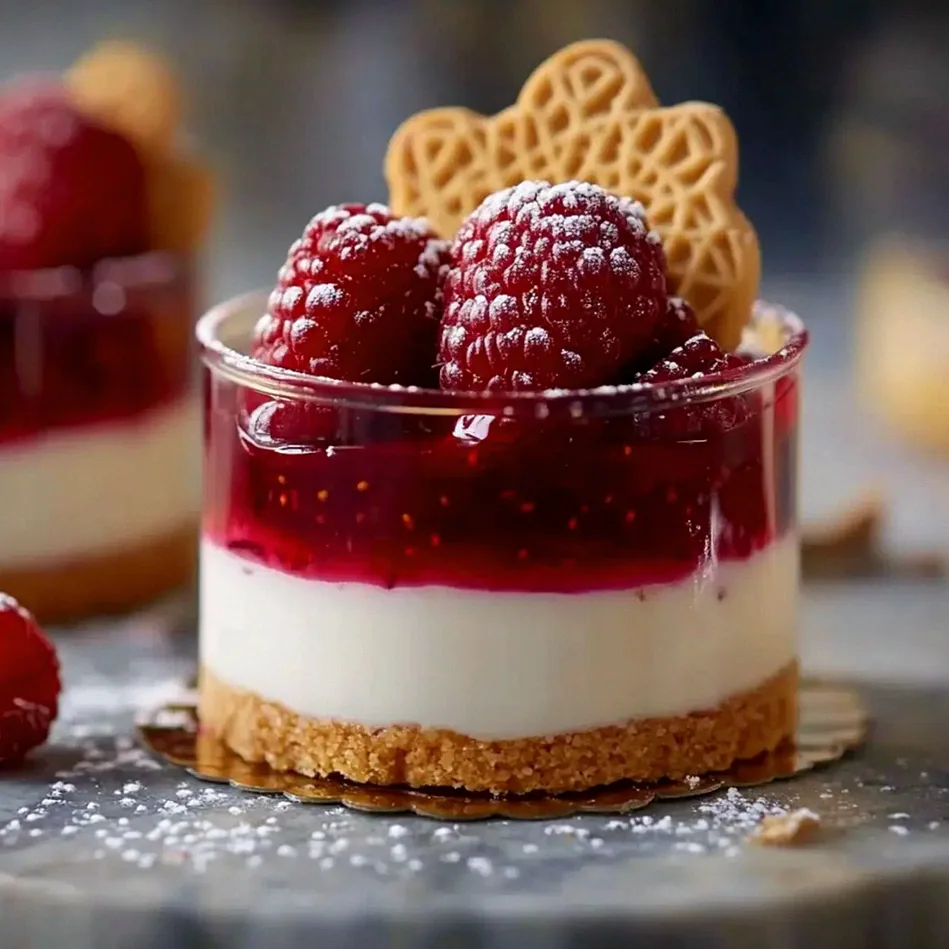 Spekulatius Dessert mit Himbeeren – Der perfekte Nachtisch für Weihnachten – Schritt 1