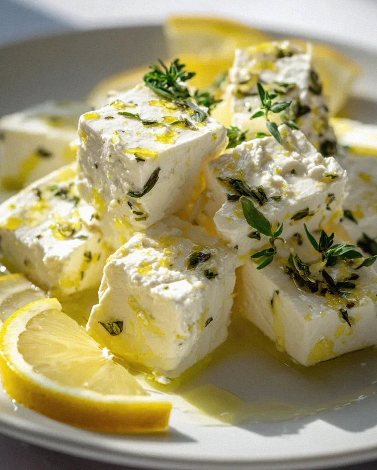 Zitronen-Thymian Feta: Aromatisch & Einfach Lecker!